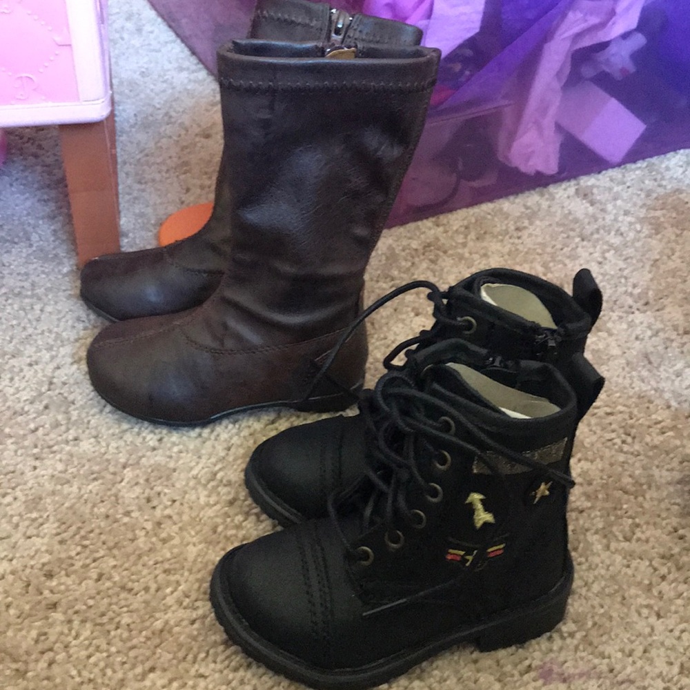 Kids Boots. SELLING BOTH PAIRS